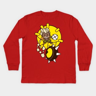 Fire in the Hole! Kids Long Sleeve T-Shirt